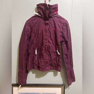 Bench Purple Geometric Women’s Jacket- Perfect Style & Function! Size Small